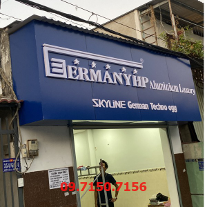 Bảng hiệu alu cho công ty