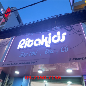 Bảng hiệu alu cho thời trang