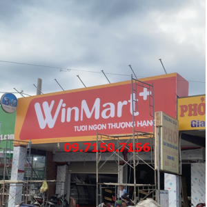 Bảng hiệu bạt 3M in UV cho Vinmart