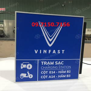 Hộp đèn bạt 3M in UV cho Vin
