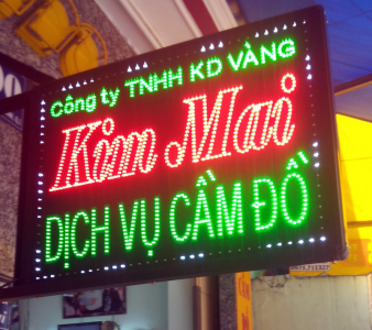 Bảng hiệu led ruồi giá rẻ