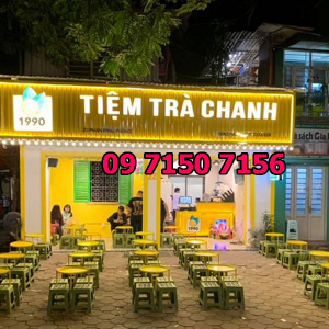 Bảng hiệu quảng cáo bằng tôn sóng