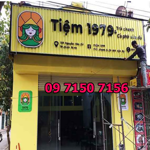 Bảng hiệu quảng cáo tôn sóng đẹp