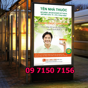 Hộp đèn mica hút nổi đẹp